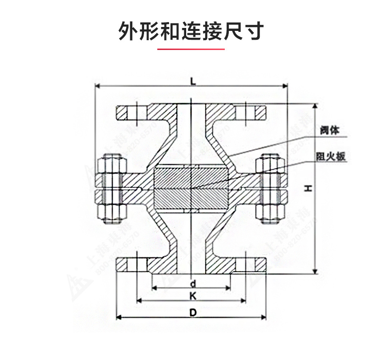GZW-1不锈钢管道阻火器_新爱体育官方网页版结构图.jpg